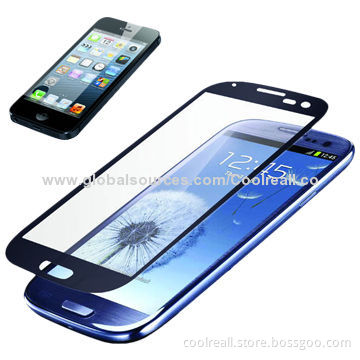 New arrival high-quality tempered glass screen protector for Galaxy Note 3, privacy